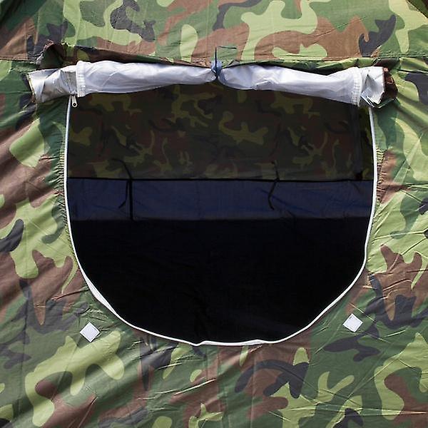 Bärbart Enkellager Camouflage Campingtält för 3-4 Personer Vattentätt Lättvikts Fiske