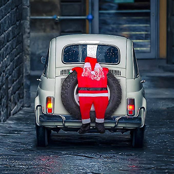Jultomte för hängande prydnad inomhus utomhus hem dörr vägg
