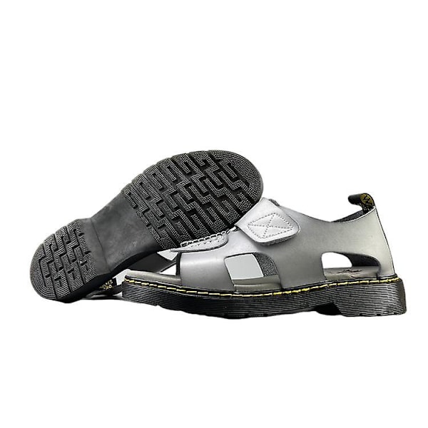 Retro sandaler til mænd, blød sål, skridsikre strandsko 41