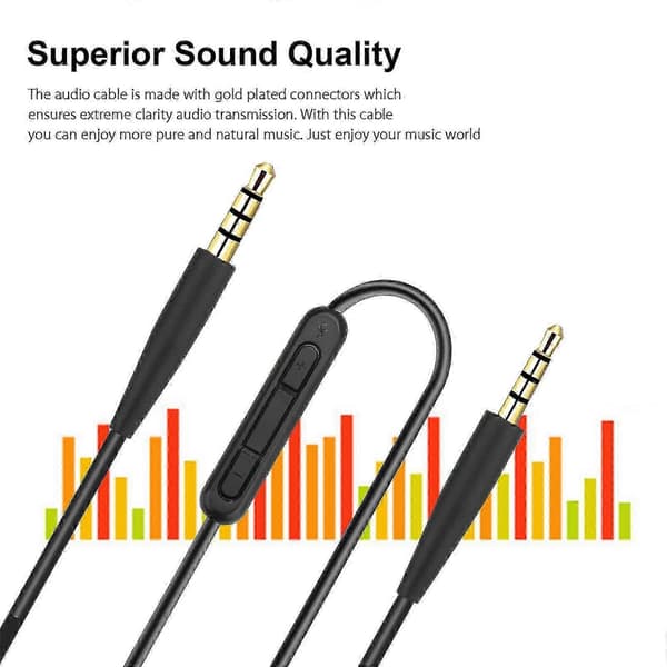 [LCS] Hodetelefonkabel for Bose Soundtrue/Soundlink OE 2