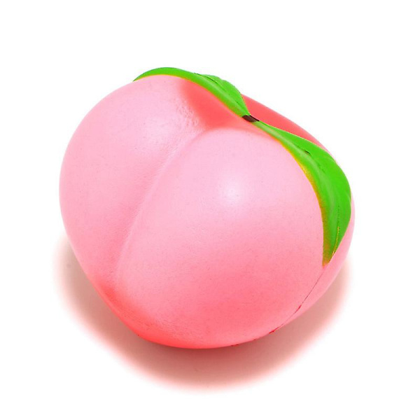 Jättestora Mjuka Squishy Persikor Klämleksaker