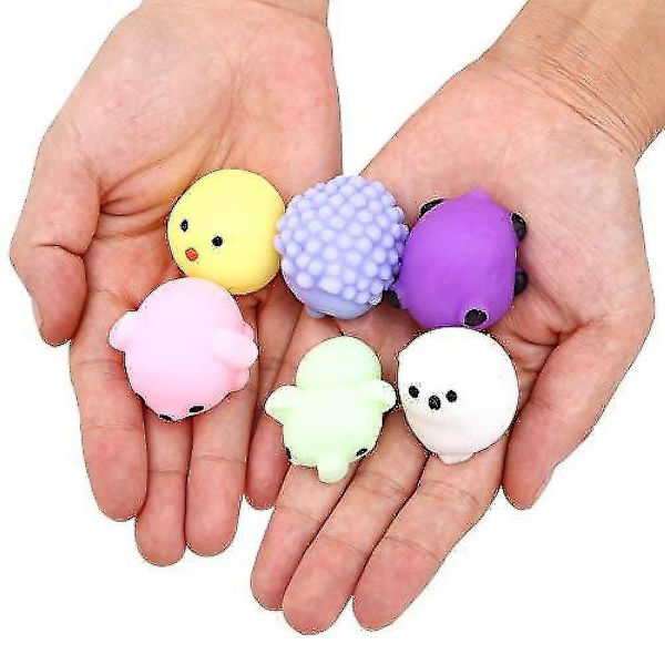 36 st Squishies Squishy leksak 24 st festfavörer för barn mochi sq