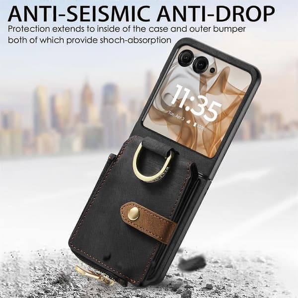 [LCS] Telefoncover til Motorola Razr 50 Black