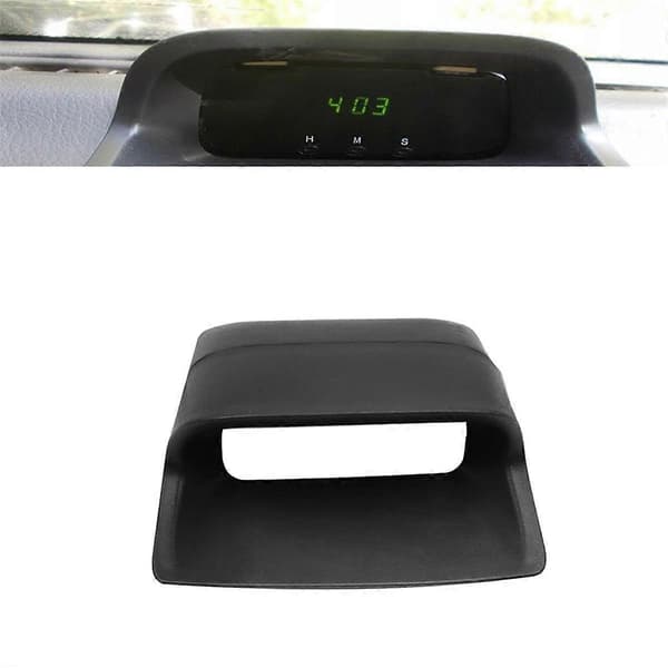[LCS] Bilinstrumentbræt Elektroniske ure Ramme til Aveo Sail 2006-2012 Midterkonsol Digitalt ur Displaypanel Black