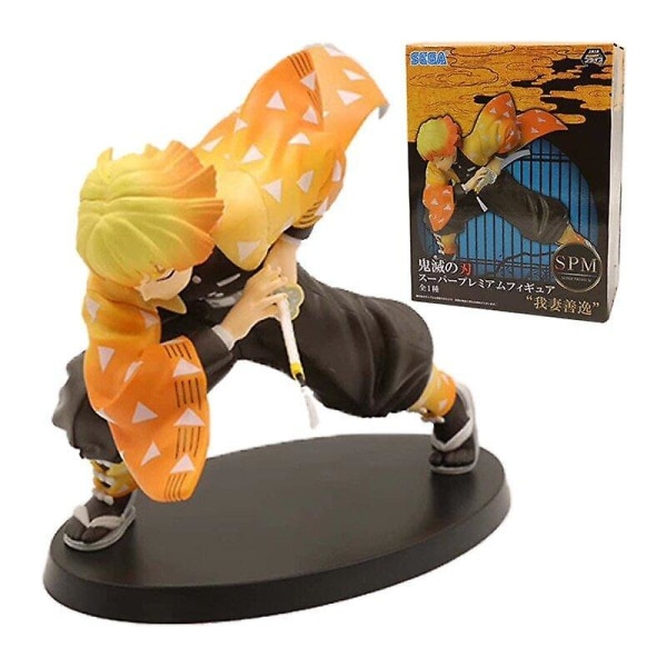 Kimetsu no Yaiba Figur 15cm Agatsuma Zenitsu Figurin