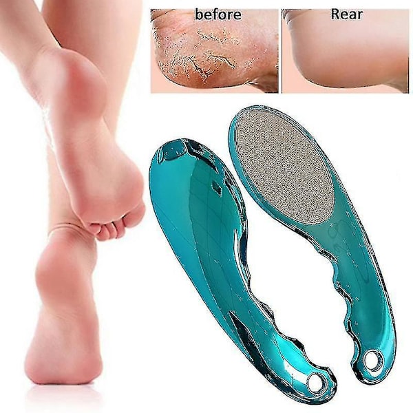 Pedicurefil Nano Glas Fodfil Fodraspe Hård Død Hud Callus Remover Kit Fødder Filer Pedicure Rivejern Værktøj