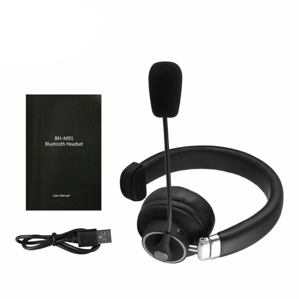 Bluetooth 5.0 trådlös brusreducerande hörlurar Enkla headset lastbilsförare