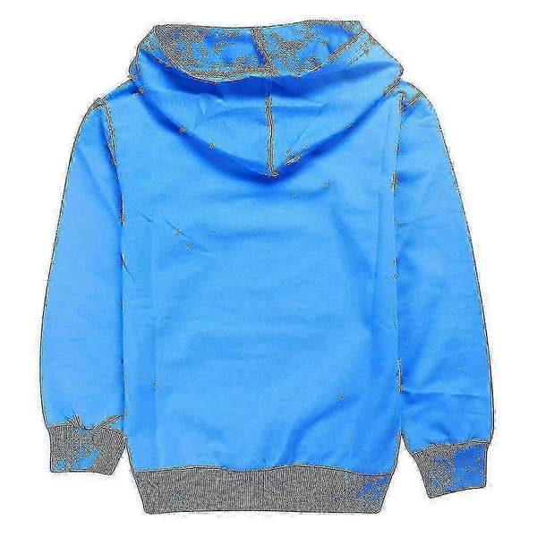 Børn Among Us Impostor Træningssæt Hættetrøje Pullover Sweatshirt Hættetrøje Bukser Sæt Navy Blue 3-4 Years