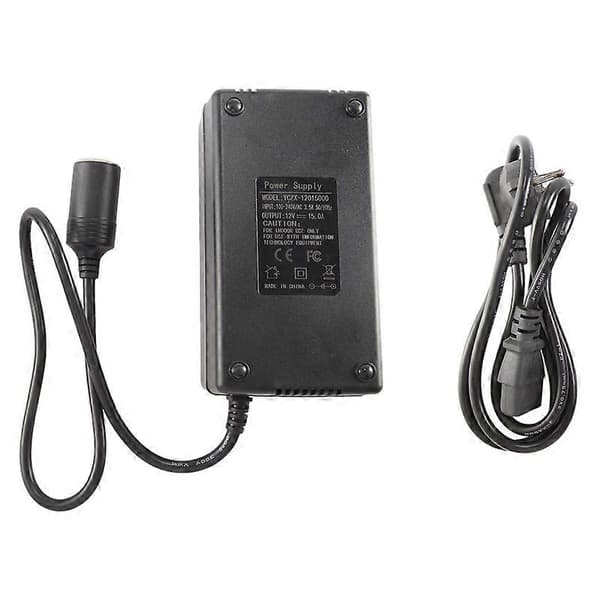 12V 15A 180W Bil Strømadapter Konverter 230V Til 12V Spenning EU Plugg