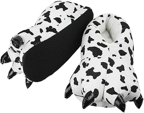[LCS] Unisex Clogs Støvler Dyrepote Sutsko Kylling Fuglefod Sutsko Ko Tiger Giraf Sutsko, S