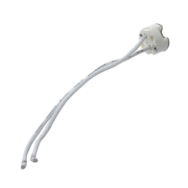 [LCS]15 stk. hvit MR16 GU5.3 keramisk sokkel LED lys lampeholder-AK