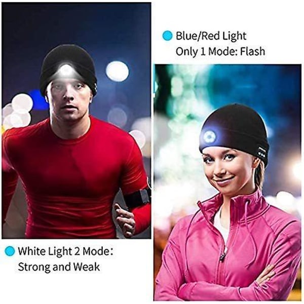Bluetooth Lue med Lys, Perfekte Gaver til Pappa i Julen