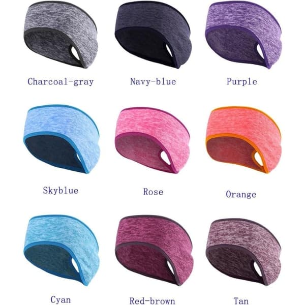 [LCS]pack Vinteröron Löpbands-pannband med ros