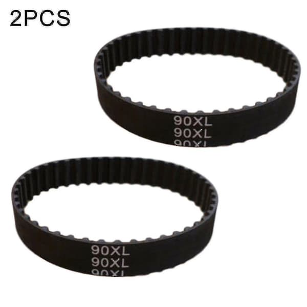 [LCS]2/4 stk Høvl Drivrem 914592 Til Black Decker Dn75 Dn750 Kw750 Sr600 Dn75 Sort Gummirem2