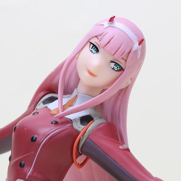 21 cm Anime DARLING i FRANXX Figure Toy Zero Two 02 PVC-modellleksaker|actionfigurer