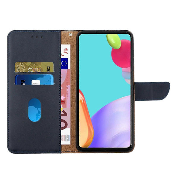 [LCS] Äkta läderfodral för TCL 505 Blue