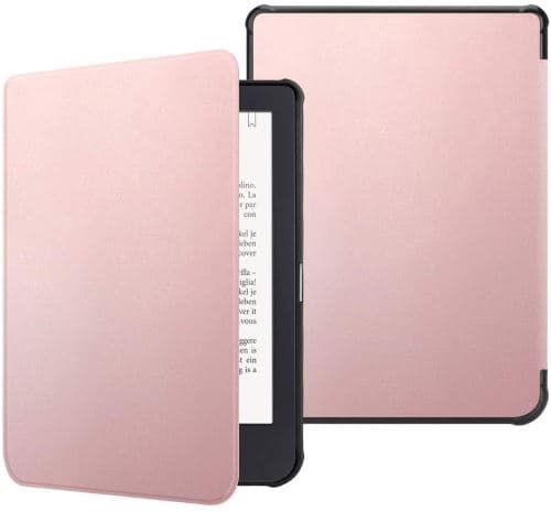 [LCS]Flip Cover til Kobo Clara HD Farve Rosaguld