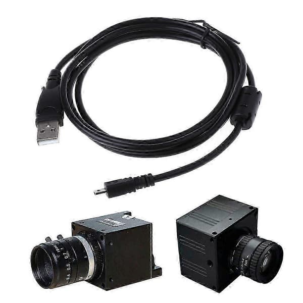 Kamera USB-datakabel UC-E6 ledning 1,5M til Nikon Sanyo Pentax med magnetisk ring