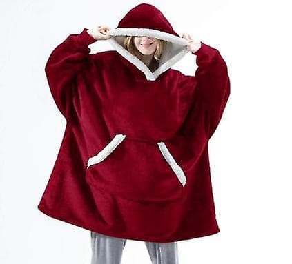 [LCS] Tykke pyjamaser for kvinner, bærbart lammeullsteppe, hjemmeklær