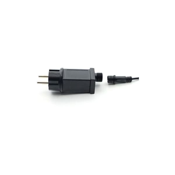 12V LED Strømforsyning, IP44 LED Transformator Lavspændings LED Adapter Driver til Julebelysning, Lysslinge