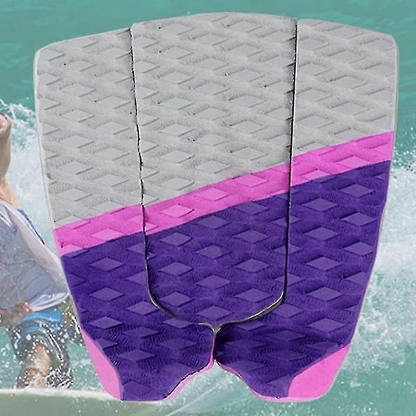 Surfbræt Traction Pad - 3-delt Surfbræt & Skimboard Fod Pad - ...