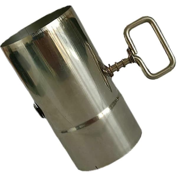 Utomhusspis Avgasrör Skorsten 4st Justerbar Skorsten Silver Set Silver 11X5.9X5.9CM