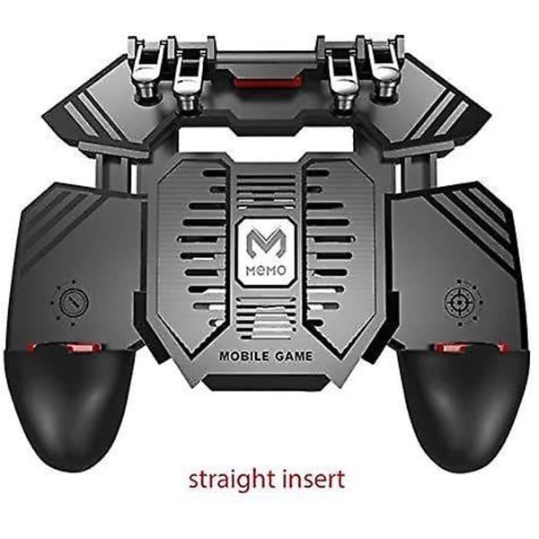 Mobiltelefon kjøler vifte mobile triggere pubg gamepad for iphone android spill joystick kontroller kontroll mobiltelefontilbehør No battery
