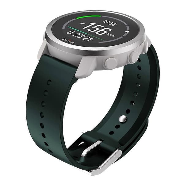 [LCS] Silikonklokkerem til Suunto 5 Peak Forest Green