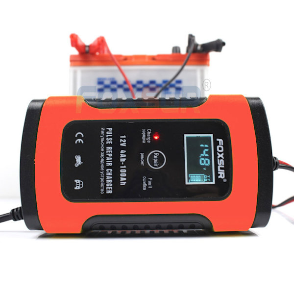 12V Automatisk Smart Batteriladdare för bil & motorcykel