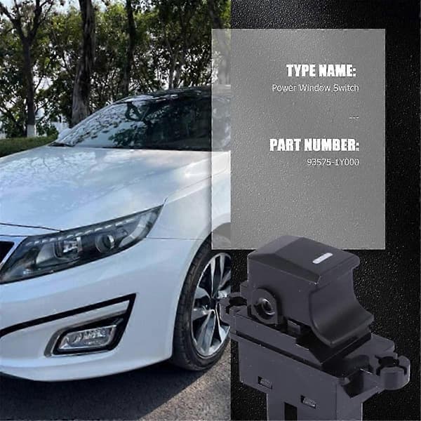 [LCS] Bil elektrisk vindusbryterknapp for Kia Picanto 2011-2016 935751Y000 93575-1Y000