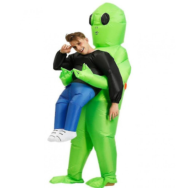 Oppblåsbar Alien Kostyme For Voksen Morsomme Halloween Kostymer
