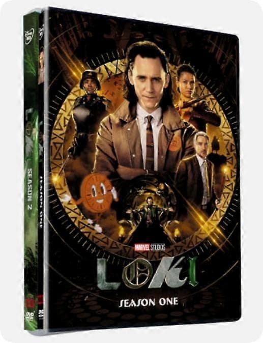 Loki sæson 1-2 (2023) DVD 4-disc engelsk version boks sæt