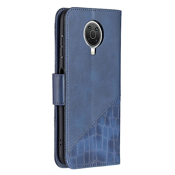 Cover til Nokia G20/g10 Etui Premium PU Læder Kortholder Blu