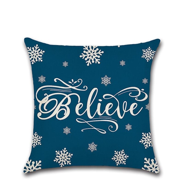 Christmas Snowflake Soffa Soffa Dekorativt cover