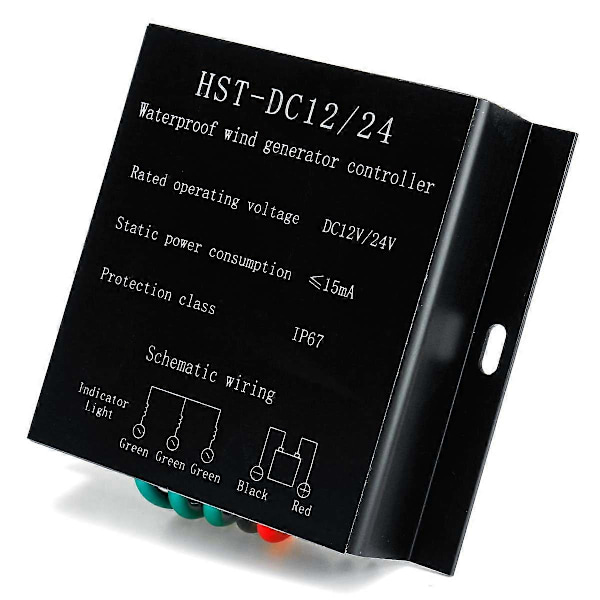 [LCS]12V/24V 9000W Vindmøllegenerator Controller Vandtæt Batteri