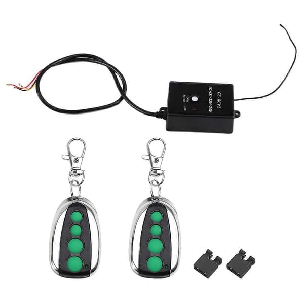 [LCS]GE-RCV1 Universal Garasjeportmottaker Black  Silver