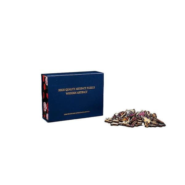 [LCS]3D träpussel leksak barn pedagogisk sticksåg present gorilla sh Small size