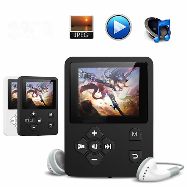 Mp3 Mp4 -soitin Black
