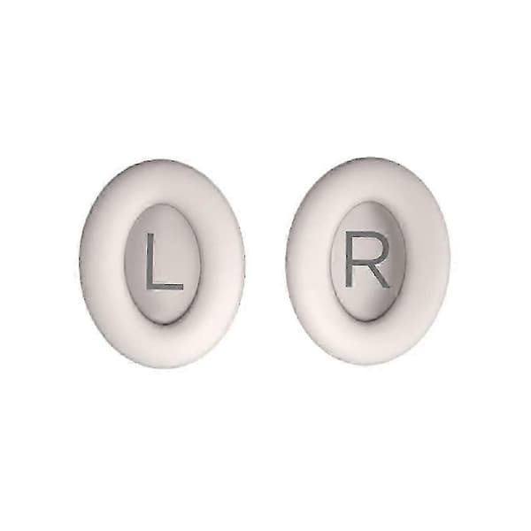 [LCS]Bose QuietComfort 45 erstatningsøreputer - hvit røyk (QC45)