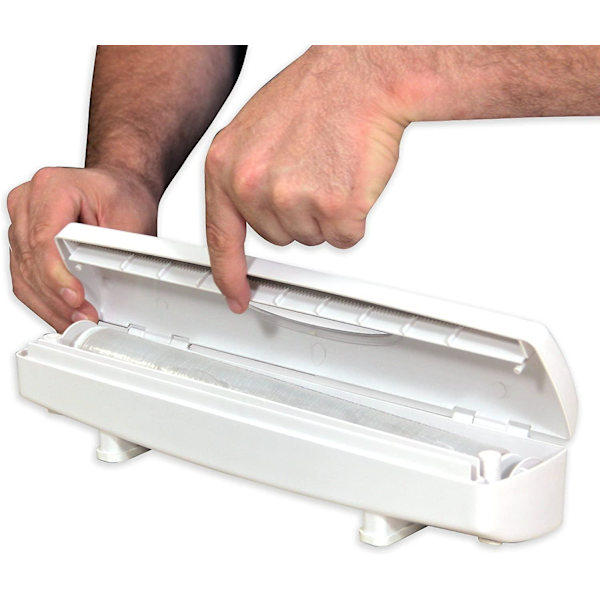 Plastfolieskärare Wraptastic - Lättanvänd Matfoliedispenser