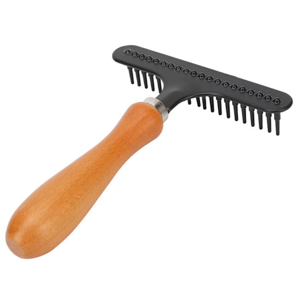 Håndholdt teppekam i rustfritt stål for rengjøring og styling - Teppehårfjerner - Perfekt for salonger