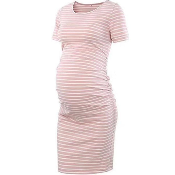 Gravidklänning för kvinnor Pink XL