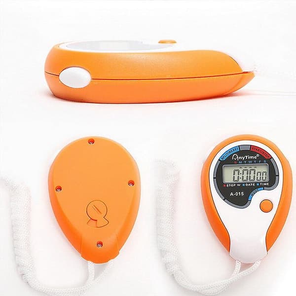 [LCS] Multifunktionell elektronisk kronograf tid stoppur timer Cronometro Skola Digital för sporttimer Blue