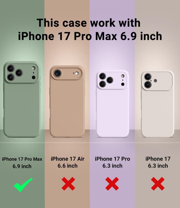 [LCS] MagSafe-kompatibelt ultratynt deksel til iPhone 17 Pro Max - Rød iPhone 17 Pro Max iPhone 17 Pro Max Rouge