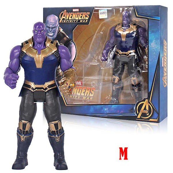 Marvel Superhjälte Avengers Actionfigur Leksaker Docka Med Ställ För Barn Pojke Vuxen M
