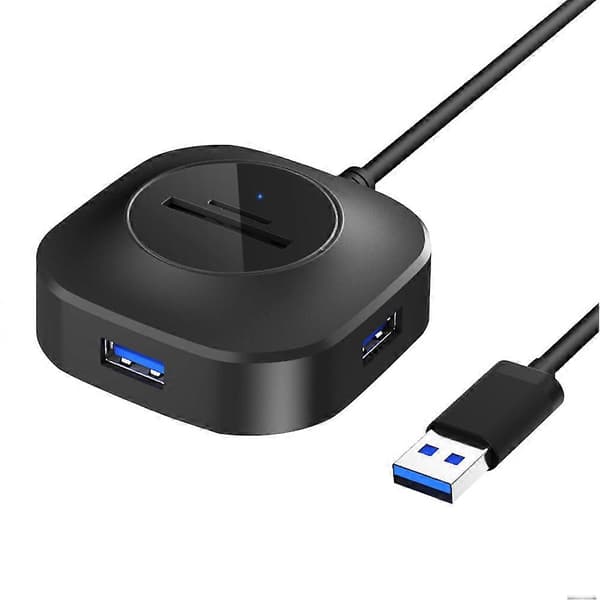 USB-hub multifunksjonell USB-adapter for datamaskinbruk 1 stk