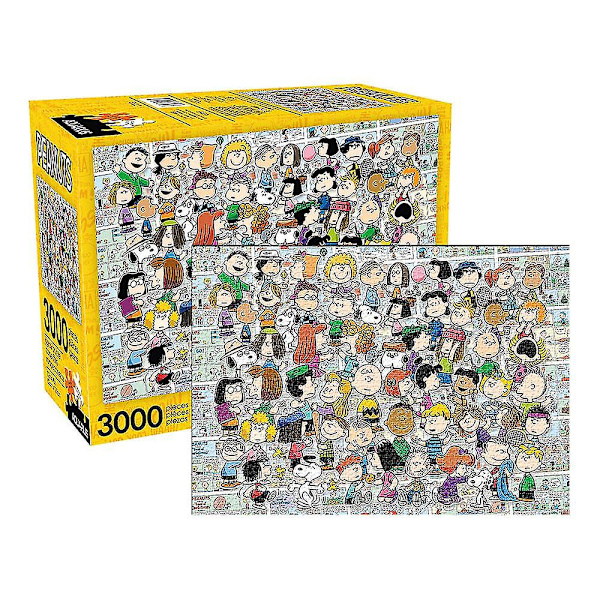 Aquarius Peanuts Støbejerns Puzzle (3000 brikker)