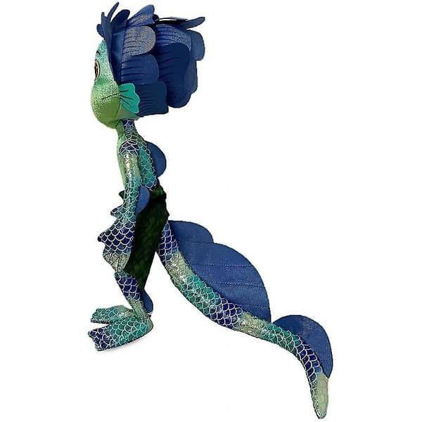 Pixar Luca Sommar Solig Dag Docka, Plyschleksak (40cm) green