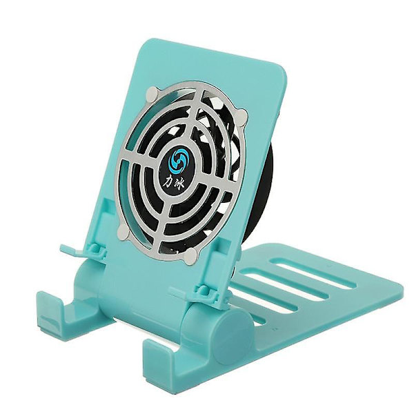 Bakeey mini ventilator kølende skrivebords telefonholder foldbar varmeafledning