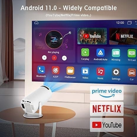 [LCS]HY300 Pro 4K Smart Mini Projektor